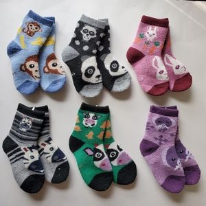 Brand New Unisex Kid's Wool Animal Socks S